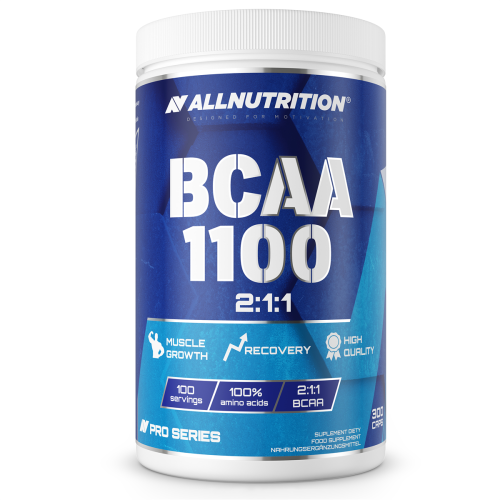 All Nutrition BCAA 1100 2:1:1, 300 Capsules